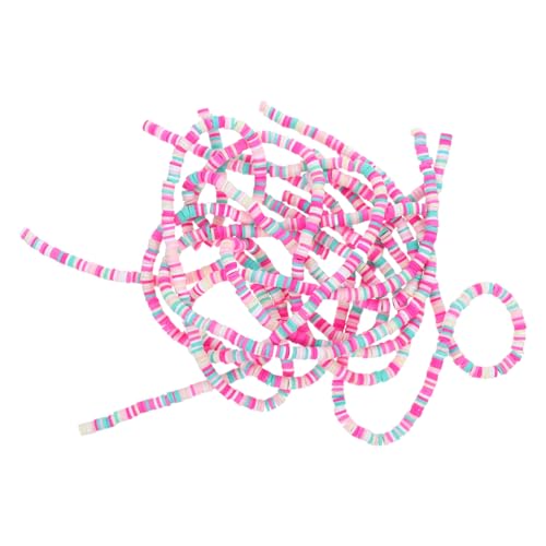 EPIGEIST 2800 Stück 6 Mm Heishi-perlen Aus Polymer-ton, Charms Für Freundschaftsarmbänder, Schmuckherstellung, Diy-armband-herstellungsset Für Kinder Und Jugendliche, Partygeschenke von EPIGEIST