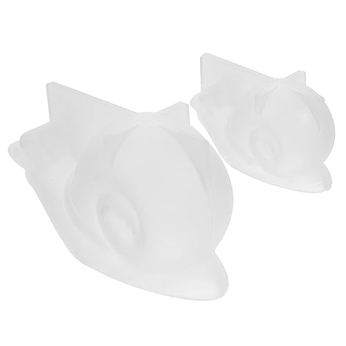 EPIGEIST 2Stücke Silikonformen Für Schnecken Flexible DIY Silikonform Für Dekorative Schneckenfiguren Wiederverwendbare Gießform Für Bastelprojekte von EPIGEIST