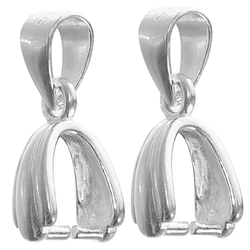 EPIGEIST 2Stücke Sterling Anhänger Verschlüsse für DIY Schmuck Einfach zu Bedienen für Armbänder und Schlüsselanhänger Geeignet für Kreative Projekte von EPIGEIST