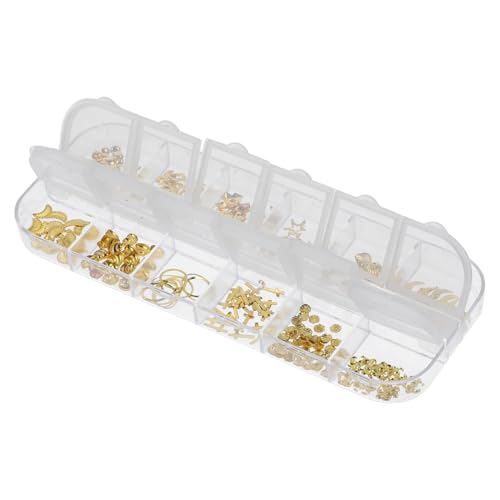 EPIGEIST 3 Box DIY Nageldekor Metall charm für Maniküre pro Box Feine Nailart Verzierungen mit Meeres motiven Selbstklebend Langlebig für Anfänger und Nailart Zubehör EPIGEIST 3 Box DIY Nageldekor Metall charm für Maniküre pro Box Feine Nailart Verzierungen mit Meeres motiven Selbstklebend Langlebig für Anfänger und Nailart Zubehör von EPIGEIST