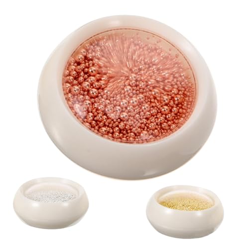 EPIGEIST 3 Kartons Manicure Stahlperlen Mix in Roségold Gold und Silber Metallkügelchen Nail Art Schmuck DIY Zubehör für Elegante Nagelverzierung und Kreative Bastelprojekte EPIGEIST 3 Kartons Manicure Stahlperlen Mix in Roségold Gold und Silber Metallkügelchen Nail Art Schmuck DIY Zubehör für Elegante Nagelverzierung und Kreative Bastelprojekte von EPIGEIST