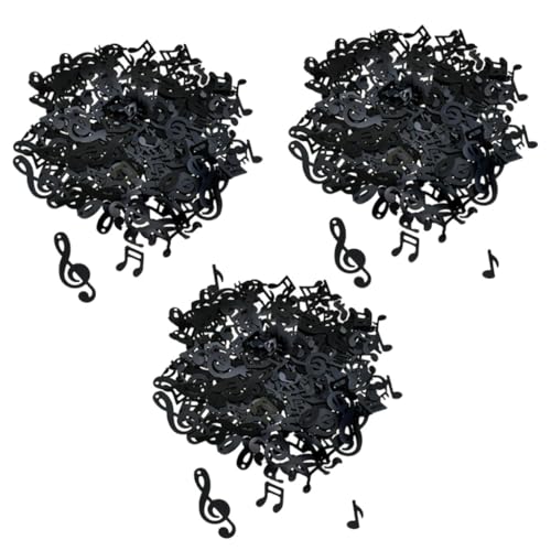EPIGEIST 3 Packungen Notenpapier Konfetti aus Kunststoff Leichte Partydekoration für Geburtstag Taufe Vielseitige Tischdeko Tragbar und Attraktiv für Festliche Anlässe EPIGEIST 3 Packungen Notenpapier Konfetti aus Kunststoff Leichte Partydekoration für Geburtstag Taufe Vielseitige Tischdeko Tragbar und Attraktiv für Festliche Anlässe von EPIGEIST