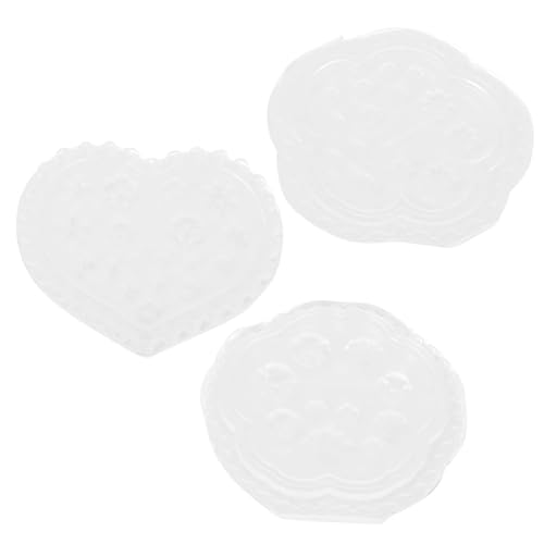 EPIGEIST 3 STÜCKE Teiliges Nagelkunst Silikonform Langlebige Maniküre Schablonen für DIY Nail Art und Epoxidharz Praktisch Sicher Einfach zu Reinigen für Fingernägel Gestaltung von EPIGEIST