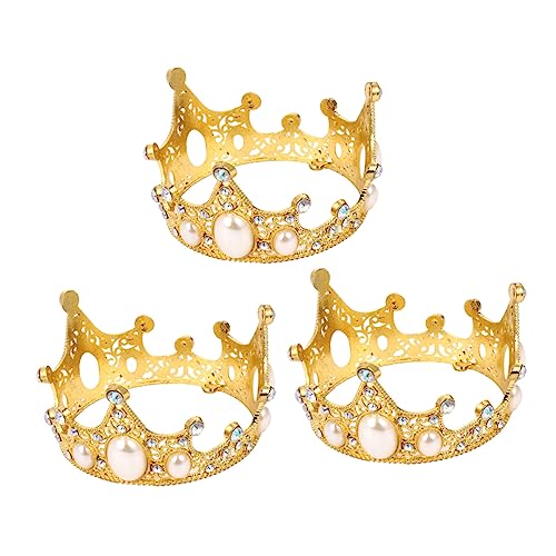 EPIGEIST Kronen-kuchendekorationsset 3-teilig Goldene Kronen-kuchenaufsätze Kreative Form Für Geburtstagsfeiern Hochzeiten Dessert-ornament EPIGEIST Kronen-kuchendekorationsset 3-teilig Goldene Kronen-kuchenaufsätze Kreative Form Für Geburtstagsfeiern Hochzeiten Dessert-ornament von EPIGEIST