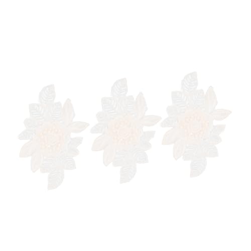 EPIGEIST 3 Stück Teiliges Blumen Stickapplikationen zum Aufnähen Zarte Kleidungspatches für DIY Kleidung Reparatur und Dekoration Hautfreundlich Langlebig für Pullover Schulranzen und EPIGEIST 3 Stück Teiliges Blumen Stickapplikationen zum Aufnähen Zarte Kleidungspatches für DIY Kleidung Reparatur und Dekoration Hautfreundlich Langlebig für Pullover Schulranzen und von EPIGEIST