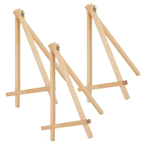 EPIGEIST 3 Stück Teiliges Holz Staffelei Tischstaffeleien für Künstler und Stabile Leichte Display Ständer für Kunsthandwerk und Malerei Ergonomisch Gestaltet für Erwachsene und Schüler EPIGEIST 3 Stück Teiliges Holz Staffelei Tischstaffeleien für Künstler und Stabile Leichte Display Ständer für Kunsthandwerk und Malerei Ergonomisch Gestaltet für Erwachsene und Schüler von EPIGEIST