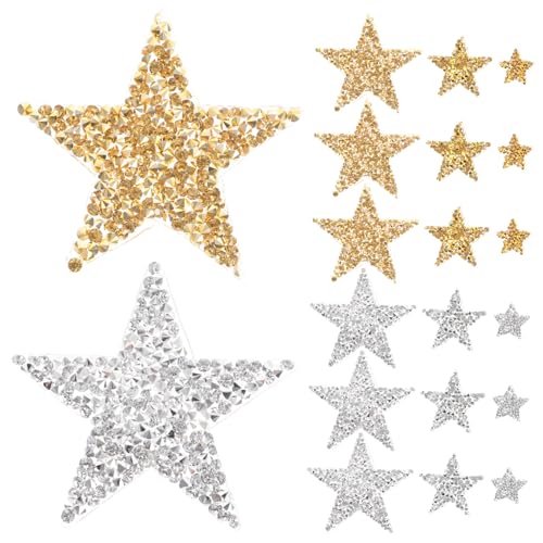 EPIGEIST 30 Stück Teiliges Glänzende Bügel Patches mit Hot Cement Rückseite Pentagrammförmige Aufnäher für Kleidung Schuhe Taschen DIY Dekoration und Reparatur EPIGEIST 30 Stück Teiliges Glänzende Bügel Patches mit Hot Cement Rückseite Pentagrammförmige Aufnäher für Kleidung Schuhe Taschen DIY Dekoration und Reparatur von EPIGEIST