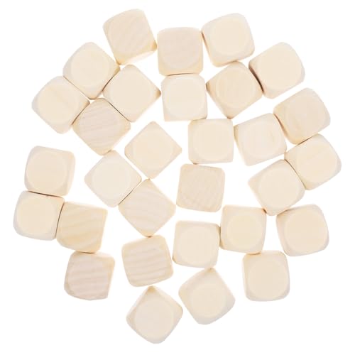 EPIGEIST 30 Stück Teiliges Große Unlackierte Holzwürfel Quadratisch Blanko Bastelklötze für DIY Handwerk Gleichmäßig Geschnittene Holzwürfel für Bemalen EPIGEIST 30 Stück Teiliges Große Unlackierte Holzwürfel Quadratisch Blanko Bastelklötze für DIY Handwerk Gleichmäßig Geschnittene Holzwürfel für Bemalen von EPIGEIST