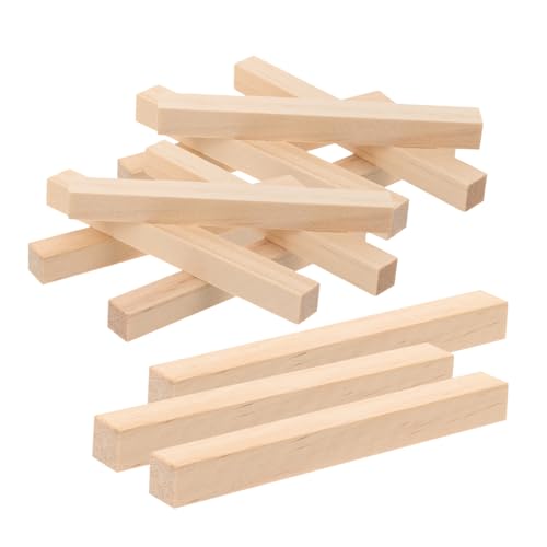 EPIGEIST 30 Stück Teiliges Holzdübelstäbe Naturbelassen für DIY Bastelprojekte Modellbau Holzleisten Holzstäbchen zum Bemalen und Dekorieren für Heimwerker EPIGEIST 30 Stück Teiliges Holzdübelstäbe Naturbelassen für DIY Bastelprojekte Modellbau Holzleisten Holzstäbchen zum Bemalen und Dekorieren für Heimwerker von EPIGEIST