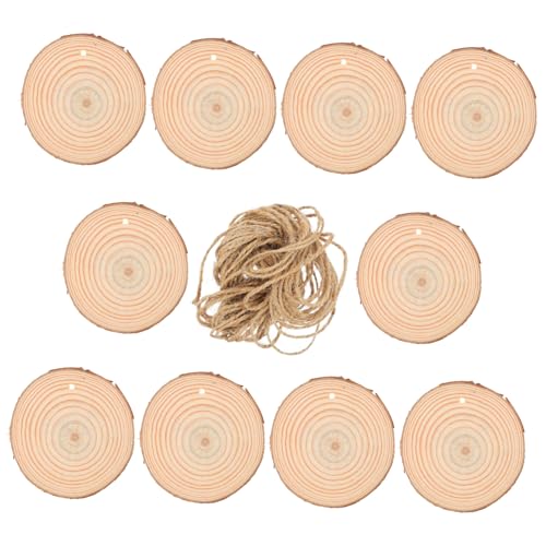 EPIGEIST 30 Stück Teiliges Holzscheiben für Weihnachtsbaum Deko Natürliche DIY Holzrohlinge Bemalbare Christbaumschmuck Anhänger für EPIGEIST 30 Stück Teiliges Holzscheiben für Weihnachtsbaum Deko Natürliche DIY Holzrohlinge Bemalbare Christbaumschmuck Anhänger für von EPIGEIST