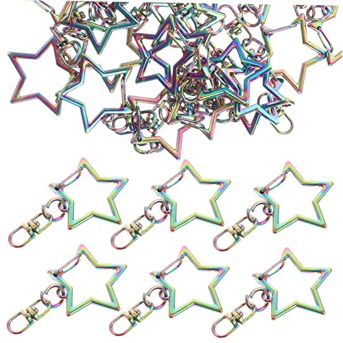 EPIGEIST 30Stücke DIY Schlüsselbund Zubehör Sternform Schlüsselring Clips Karabinerhaken für Schmuckprojekte und Hängende Dekorationen Langlebig und Einfach zu Montieren EPIGEIST 30Stücke DIY Schlüsselbund Zubehör Sternform Schlüsselring Clips Karabinerhaken für Schmuckprojekte und Hängende Dekorationen Langlebig und Einfach zu Montieren von EPIGEIST