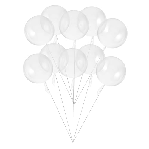 EPIGEIST 35 Stück Bobo-ball-dekoration Luftballons Bobo-ballon Klare Blasenballons Klarer Ballon Plastik Transparent EPIGEIST 35 Stück Bobo-ball-dekoration Luftballons Bobo-ballon Klare Blasenballons Klarer Ballon Plastik Transparent von EPIGEIST