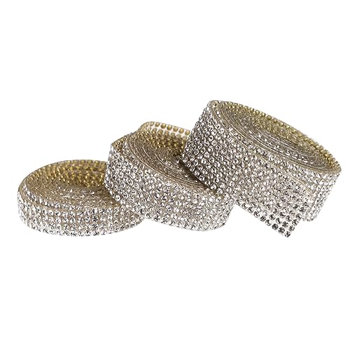 EPIGEIST 3Rollen Glänzendes Rhinestone Band für Hochzeitskleider Selbstklebendes Strassband für DIY Dekoration Reihen für Kleidung Schuhe Bastelprojekte und Mehr EPIGEIST 3Rollen Glänzendes Rhinestone Band für Hochzeitskleider Selbstklebendes Strassband für DIY Dekoration Reihen für Kleidung Schuhe Bastelprojekte und Mehr von EPIGEIST