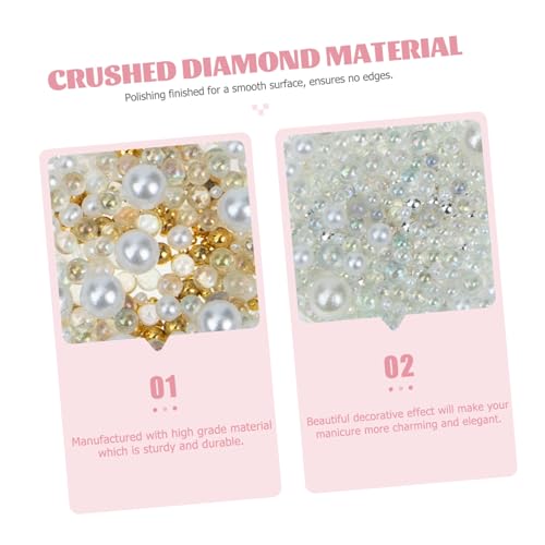 EPIGEIST 4 Boxen Perlennagel Deko Boxen Mix Perlen für DIY Nagelkunst Schmuck Handwerk Nail Art Zubehör EPIGEIST 4 Boxen Perlennagel Deko Boxen Mix Perlen für DIY Nagelkunst Schmuck Handwerk Nail Art Zubehör von EPIGEIST