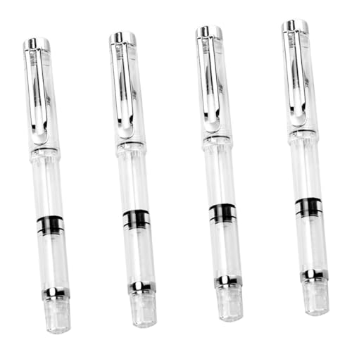 EPIGEIST 4 STÜCKE Teiliges Set Nachfüllbarer Kalligrafie Pinselstifte Tragbarer Füllfederhalter Stil für Aquarellmalerei Schreiben und Zeichnen für Schüler und Künstler von EPIGEIST