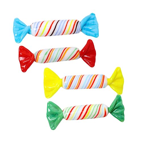 EPIGEIST 4 Stück Glas Süßigkeiten Zuckerstangen-Dekorationen Niedliche Reize Lebkuchen-Ornamente Würze dekoration weihnachten weihachtsdeko Glasbonbons künstlich Dekoration aus Glasbonbons EPIGEIST 4 Stück Glas Süßigkeiten Zuckerstangen-Dekorationen Niedliche Reize Lebkuchen-Ornamente Würze dekoration weihnachten weihachtsdeko Glasbonbons künstlich Dekoration aus Glasbonbons von EPIGEIST