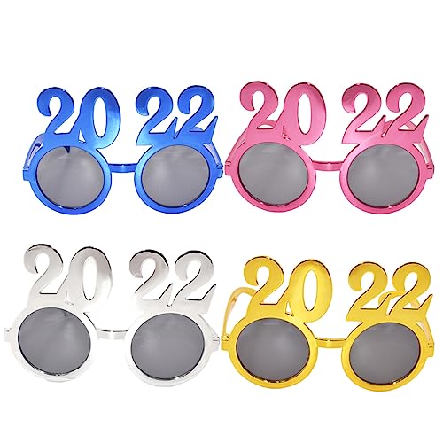 EPIGEIST 4 Stück Lustige Brillen für Partys Bunte Foto Requisiten mit Einzigartigem Design für Erwachsene für Feiern und Besondere Anlässe EPIGEIST 4 Stück Lustige Brillen für Partys Bunte Foto Requisiten mit Einzigartigem Design für Erwachsene für Feiern und Besondere Anlässe von EPIGEIST