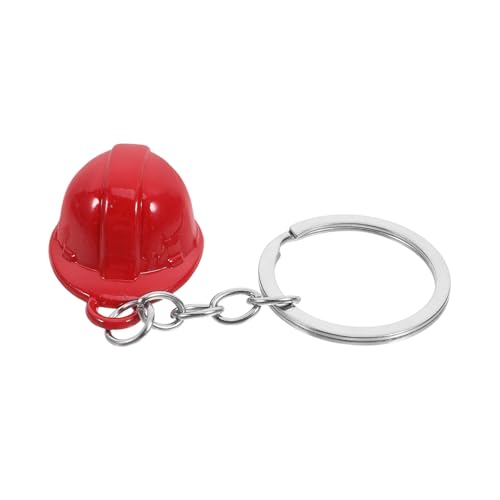 EPIGEIST 4 Stück Mini-helm-schlüsselanhänger, Einzigartiger Sicherheitshut-schlüsselanhänger, Ornamente, Rucksack-dekorationen, Sicherheitshut-hängeornament, Hutförmiger von EPIGEIST