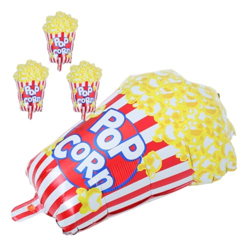 EPIGEIST 4 Stück Popcornballon Partyversorgung Film-Popcorn-Ballon Popcorn-Dekorationen Fast-Food-Partydekorationen Karnevals-Geburtstagsparty-Dekorationen Popcorn-Requisite Aluminiumfolie EPIGEIST 4 Stück Popcornballon Partyversorgung Film-Popcorn-Ballon Popcorn-Dekorationen Fast-Food-Partydekorationen Karnevals-Geburtstagsparty-Dekorationen Popcorn-Requisite Aluminiumfolie von EPIGEIST