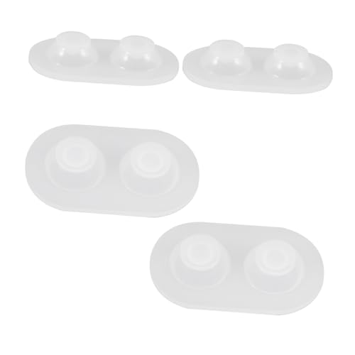 EPIGEIST 4 Stück Silikonform Wiederverwendbar DIY Puppenaugen Gießform für Realistische Epoxidharz Augen Basteln Flexibel Leicht Tragbar Vielseitig für Puppenliebhaber von EPIGEIST