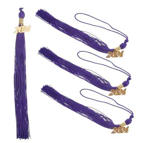 EPIGEIST 4 Stück Teiliges Abschlussquasten Graduation Cap Anhänger Abschlussfeier Zubehör Leicht und Langlebig Für Absolventen Geschenkidee von EPIGEIST