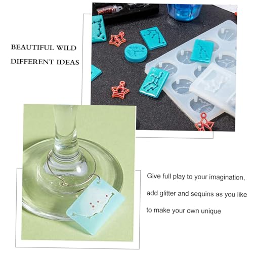 EPIGEIST 4 Stück Teiliges DIY Silikonformen Sternzeichen Anhänger Gießformen für Schmuckherstellung Flexible Leicht zu Reinigende Molds für Individuelle Halsketten Anhänger und Ohrringe EPIGEIST 4 Stück Teiliges DIY Silikonformen Sternzeichen Anhänger Gießformen für Schmuckherstellung Flexible Leicht zu Reinigende Molds für Individuelle Halsketten Anhänger und Ohrringe von EPIGEIST