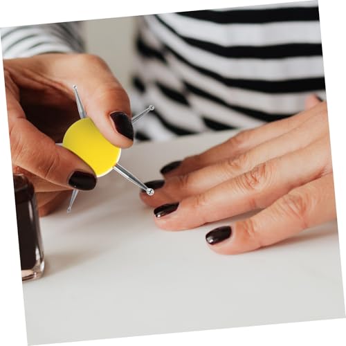 EPIGEIST 4 Stück Teiliges Nageldesign Dotting Tool mit Acrylgriff Verschiedene Spitzen für Präzises Punktieren und Blumenmuster Leichter DIY Maniküre Stift für Künstliche Nägel und Nail von EPIGEIST
