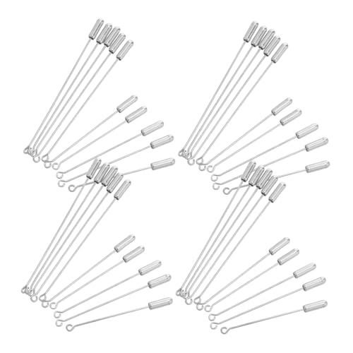 EPIGEIST 40 Stück Metall Broschen mit Stopper Diy Schmuck Zubehör für Anzüge Hüte und Kostümdekoration für Kreative Projekte und Schmuckherstellung EPIGEIST 40 Stück Metall Broschen mit Stopper Diy Schmuck Zubehör für Anzüge Hüte und Kostümdekoration für Kreative Projekte und Schmuckherstellung von EPIGEIST