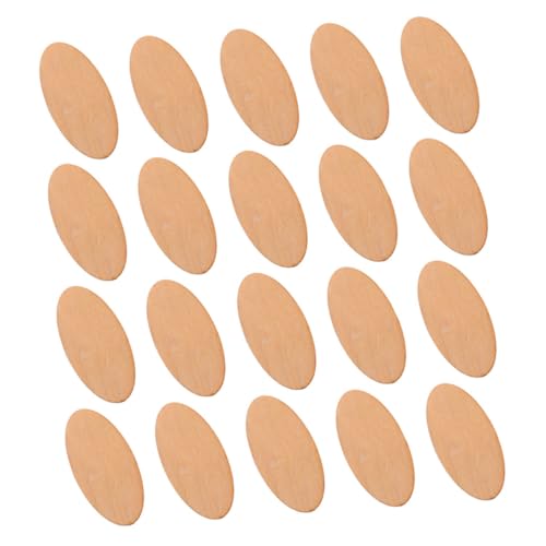 EPIGEIST 40 Stück Oval Holzscheiben Unbehandelte Holz Oval Zuschnitte für Diy Bastelprojekte Malen Gravieren Heimdekoration Kreative Kunst EPIGEIST 40 Stück Oval Holzscheiben Unbehandelte Holz Oval Zuschnitte für Diy Bastelprojekte Malen Gravieren Heimdekoration Kreative Kunst von EPIGEIST