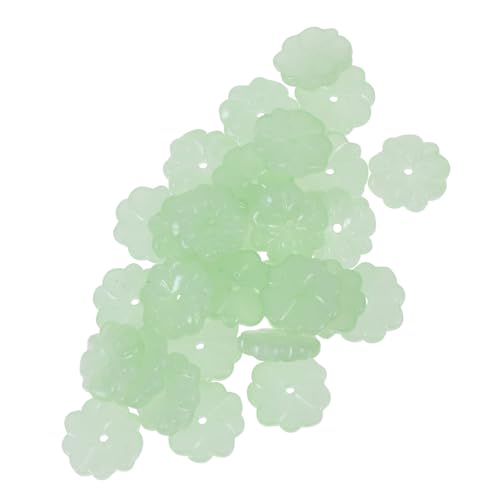 EPIGEIST 40 Stück Petal Glasperlen Leichte Grüne Facettierte Glasperlen für DIY Basteln Antik Lotusblüten charms für Schmuckherstellung und Haarschmuck Zubehör EPIGEIST 40 Stück Petal Glasperlen Leichte Grüne Facettierte Glasperlen für DIY Basteln Antik Lotusblüten charms für Schmuckherstellung und Haarschmuck Zubehör von EPIGEIST