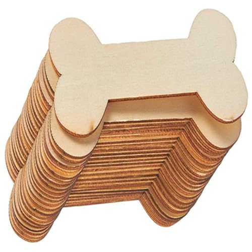 EPIGEIST 40 Stück Teiliges Holzstück Hundeknochenform Naturbelassen Leicht DIY Vergnügen für Geschenkanhänger Wohnraumdeko Kreativ Unvollendete Holzakzente EPIGEIST 40 Stück Teiliges Holzstück Hundeknochenform Naturbelassen Leicht DIY Vergnügen für Geschenkanhänger Wohnraumdeko Kreativ Unvollendete Holzakzente von EPIGEIST