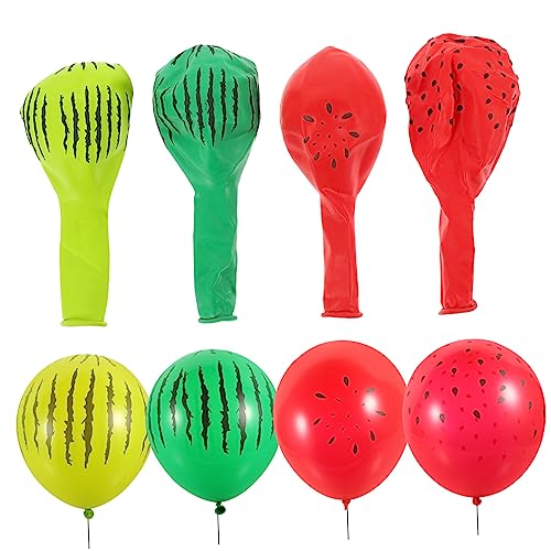 EPIGEIST 40 Stück Wassermelonen-latexballon Party Luftballons Für Musikfestivals Feier Ballon Hawaiianische Ballons Dekoration Mit Hawaiianischen Luftballons Dekorative Luftballons Emulsion von EPIGEIST