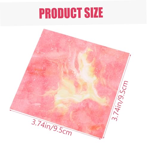 EPIGEIST 400 Blatt Origami Papier Doppelseitig Buntes Faltpapier Bastelpapier Sternenhimmel Wasserfarben Motiv Für DIY Handarbeit Scrapbooking Kindergarten von EPIGEIST