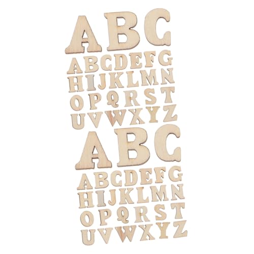 EPIGEIST 400 Stück Holzbuchstaben Anhänger Höhe Naturholz Buchstaben für DIY Basteln Dekoration Kinderzimmer Hochzeit Party Holzornamente EPIGEIST 400 Stück Holzbuchstaben Anhänger Höhe Naturholz Buchstaben für DIY Basteln Dekoration Kinderzimmer Hochzeit Party Holzornamente von EPIGEIST