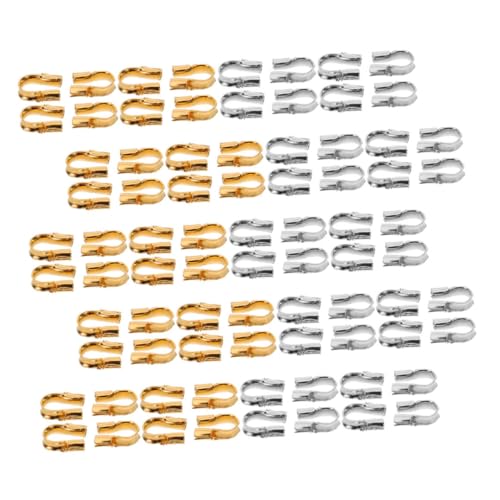 EPIGEIST 400 Stück U Förmige Drahtschutz Metallbügel für Schmuckherstellung Robustes Kupfer Geeignet für Halsketten Armbänder DIY Basteln Einfache Montage Gold und Silber EPIGEIST 400 Stück U Förmige Drahtschutz Metallbügel für Schmuckherstellung Robustes Kupfer Geeignet für Halsketten Armbänder DIY Basteln Einfache Montage Gold und Silber von EPIGEIST