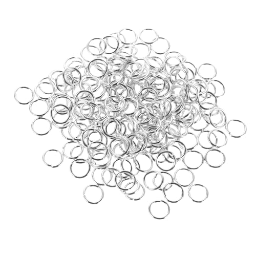 EPIGEIST 400 Stück Zinklegierung Sprungringe Diy Schmuckzubehör für Armbänder Ohrringe für Kreative Bastelprojekte und Schmuckherstellung EPIGEIST 400 Stück Zinklegierung Sprungringe Diy Schmuckzubehör für Armbänder Ohrringe für Kreative Bastelprojekte und Schmuckherstellung von EPIGEIST