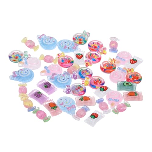 EPIGEIST 40Stücke Charms Süßigkeiten Nail Art Anhänger Cartoon Design Nageldekoration für Nailart für Anfänger und Profis Vielseitig Einsetzbar EPIGEIST 40Stücke Charms Süßigkeiten Nail Art Anhänger Cartoon Design Nageldekoration für Nailart für Anfänger und Profis Vielseitig Einsetzbar von EPIGEIST