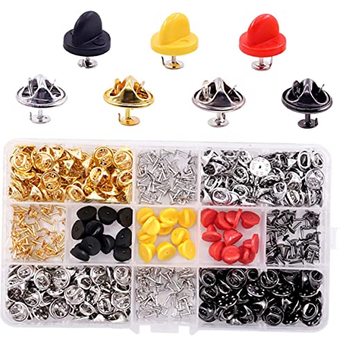 EPIGEIST 430 Stück Pin Backs Set Austauschbare Dekorative Sicherheitsverschlüsse für Anstecker Broschen Badges und DIY Projekte Metall und für Kleidung Taschen und Hüte EPIGEIST 430 Stück Pin Backs Set Austauschbare Dekorative Sicherheitsverschlüsse für Anstecker Broschen Badges und DIY Projekte Metall und für Kleidung Taschen und Hüte von EPIGEIST