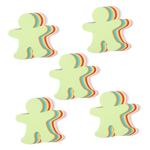 EPIGEIST 45 Stück Teiliges Bunte Papier papierausschnitte Kinderformen Wanddekoration Farbenfrohe Klassenzimmer Wandkunst Vielseitige Papier deko für Schule und Kinderzimmer Einfache von EPIGEIST
