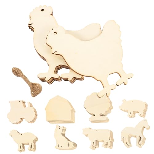 EPIGEIST 45Stücke DIY Holzscheiben Bastelmaterial für Dekoration Natürliche Holzstücke für Kinderprojekte Leicht zu Färben für Graffiti EPIGEIST 45Stücke DIY Holzscheiben Bastelmaterial für Dekoration Natürliche Holzstücke für Kinderprojekte Leicht zu Färben für Graffiti von EPIGEIST