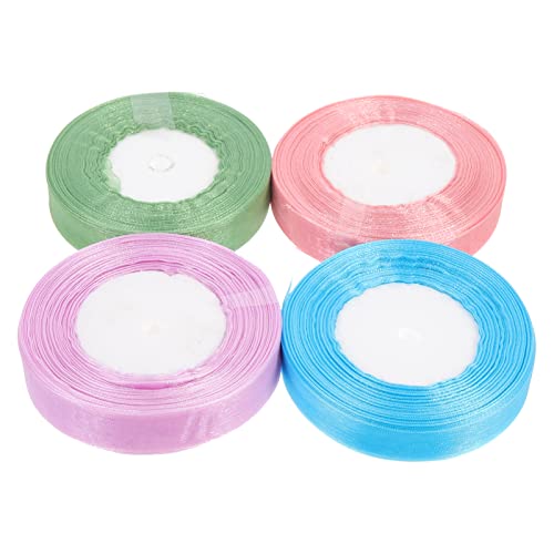 EPIGEIST 4rollen Transparentes Organza-band Bastelband Für Geschenkschachteln Hochzeiten Dekoration Breit Lang Für Kreative Projekte Und Besondere Anlässe von EPIGEIST