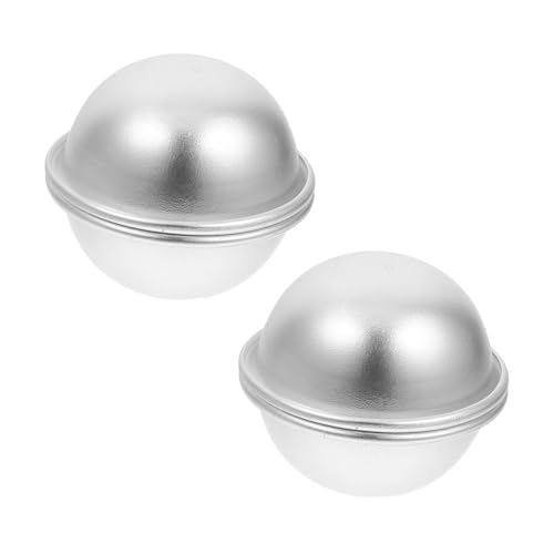 EPIGEIST 4Stücke Aluminium Halbkugel Backformen Für DIY Badebomben Kuchen Und Desserts Kugelformen Für Backprojekte EPIGEIST 4Stücke Aluminium Halbkugel Backformen Für DIY Badebomben Kuchen Und Desserts Kugelformen Für Backprojekte von EPIGEIST