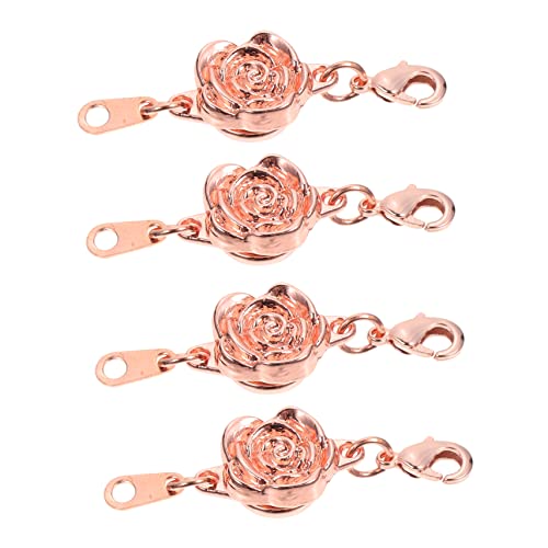 EPIGEIST 4Stücke Schmuckverlängerer für Halsketten und Armbänder Vergoldete Kettenverlängerung für DIY Projekte Passend für Schmuckstücke Einfach zu Verwenden von EPIGEIST
