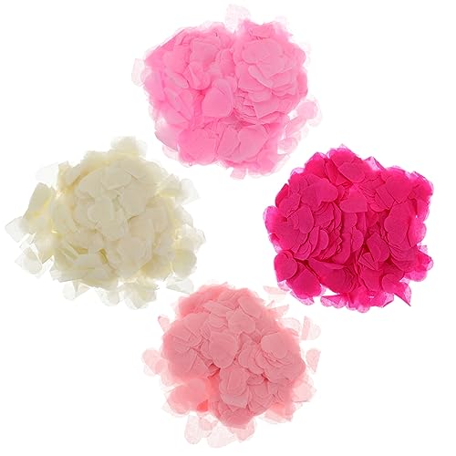 EPIGEIST 4er Packung Biologisch Abbaubares Herzpapier Konfetti Leuchtenden Farben Gesamtgewicht Umweltfreundliche Streudeko für Hochzeit Valentinstag Geburtstag Party und Jubiläumsdeko EPIGEIST 4er Packung Biologisch Abbaubares Herzpapier Konfetti Leuchtenden Farben Gesamtgewicht Umweltfreundliche Streudeko für Hochzeit Valentinstag Geburtstag Party und Jubiläumsdeko von EPIGEIST