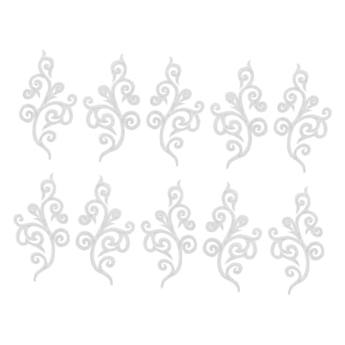 EPIGEIST 5 Paare Bestickte Wolken Applikationen Barock Stil Eleganter Stoffaufnäher für Hochzeitskleider Bühnenkostüme und Formelle Kleidung Vielseitige Verzierung für Näh und von EPIGEIST