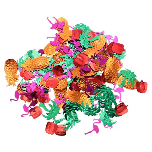 EPIGEIST 5 Packungen Hawaiianisches Party konfetti Tropische Dekoration Plastik Konfetti Verschiedene Sommerformen für Luau Mottoparty Tischdeko und Feierlichkeiten EPIGEIST 5 Packungen Hawaiianisches Party konfetti Tropische Dekoration Plastik Konfetti Verschiedene Sommerformen für Luau Mottoparty Tischdeko und Feierlichkeiten von EPIGEIST