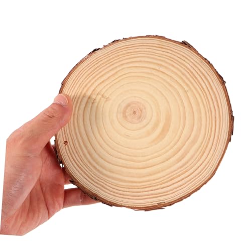 EPIGEIST 5 Stück Runde Holzscheiben Unbehandelt mit Natürlichen Kanten für DIY Bastelarbeiten Hochzeit Tischdekoration Coasters und Kreative Holzscheiben EPIGEIST 5 Stück Runde Holzscheiben Unbehandelt mit Natürlichen Kanten für DIY Bastelarbeiten Hochzeit Tischdekoration Coasters und Kreative Holzscheiben von EPIGEIST