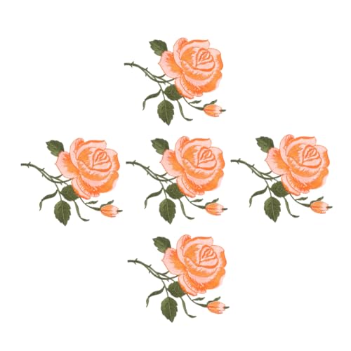 EPIGEIST 5 Stück Teiliges Bestickte Rosen Aufbügler Lebendige Farben Langlebige Applikationen für Kleidung Schuhe DIY Dekoration Selbstklebend und Einfach Anzubringen zum Reparieren und EPIGEIST 5 Stück Teiliges Bestickte Rosen Aufbügler Lebendige Farben Langlebige Applikationen für Kleidung Schuhe DIY Dekoration Selbstklebend und Einfach Anzubringen zum Reparieren und von EPIGEIST