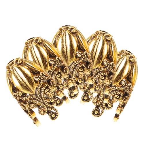 EPIGEIST 5 Stück Teiliges Blumen Perlenkappen aus Legierung für DIY Schmuckherstellung Endkappen für Armbänder Halsketten Langlebige Schmuckzubehör Kappen für Bastelprojekte und EPIGEIST 5 Stück Teiliges Blumen Perlenkappen aus Legierung für DIY Schmuckherstellung Endkappen für Armbänder Halsketten Langlebige Schmuckzubehör Kappen für Bastelprojekte und von EPIGEIST