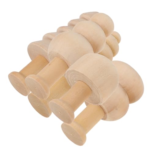 EPIGEIST 5 Stück Unvollendete Holzklammer-Puppen Und Bäume, Naturholz, Pilze Und Bäume, DIY-malerei, Weihnachtsbaum, Weihnachtsdekoration EPIGEIST 5 Stück Unvollendete Holzklammer-Puppen Und Bäume, Naturholz, Pilze Und Bäume, DIY-malerei, Weihnachtsbaum, Weihnachtsdekoration von EPIGEIST